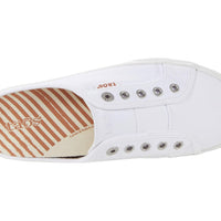 WOMEN'S TAOS EZ SOUL SNEAKER | WHITE CANVAS
