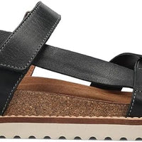WOMEN'S TAOS SIDEWAYS SANDAL | BLACK