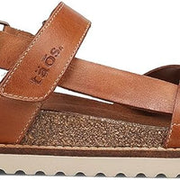 WOMEN'S TAOS SIDEWAYS SANDAL | CARAMEL