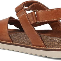 WOMEN'S TAOS SIDEWAYS SANDAL | CARAMEL