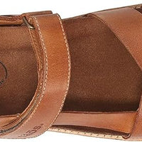 WOMEN'S TAOS SIDEWAYS SANDAL | CARAMEL