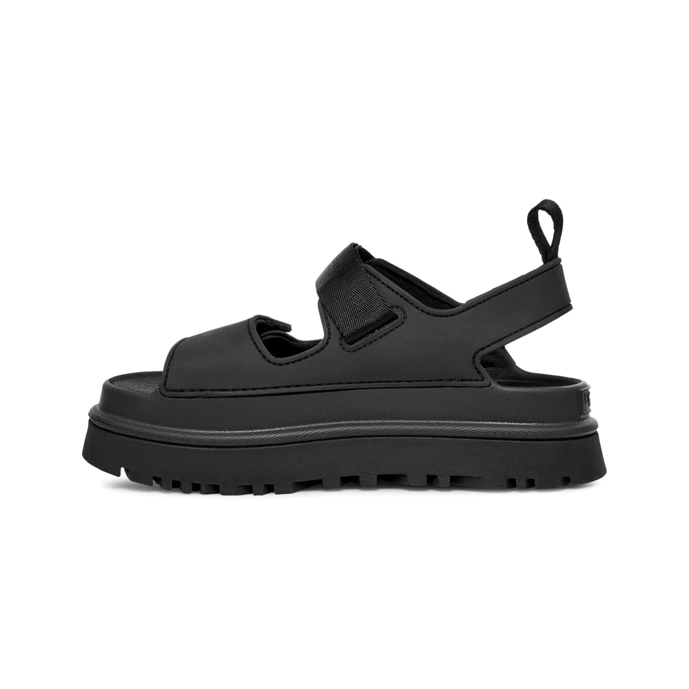 WOMEN'S UGG GOLDENGLOW SANDAL | BLACK – Randy's Shoes WOMEN'S UGG GOLDENGLOW SANDAL | BLACK – Randy's Shoes