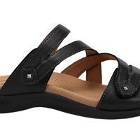 WOMEN'S TAOS DOUBLE U SANDAL | BLACK