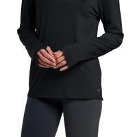 WOMEN'S FREE FLY BAMBOO SHADE LONG SLEEVE II | BLACK