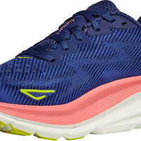 WOMEN'S HOKA CLIFTON 9 | EVENING SKY / CORAL