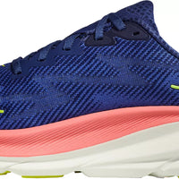 WOMEN'S HOKA CLIFTON 9 | EVENING SKY / CORAL