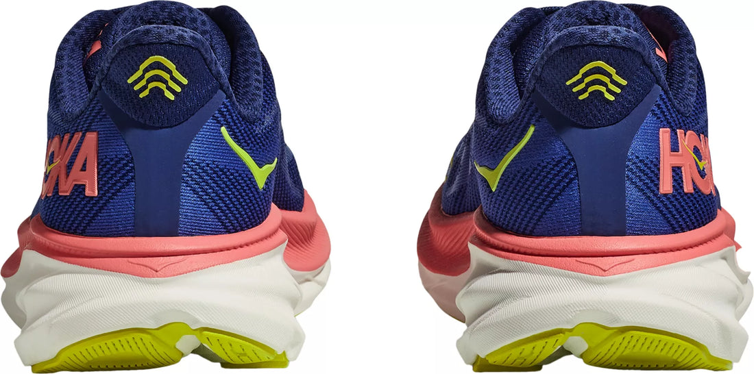 WOMEN'S HOKA CLIFTON 9 | EVENING SKY / CORAL