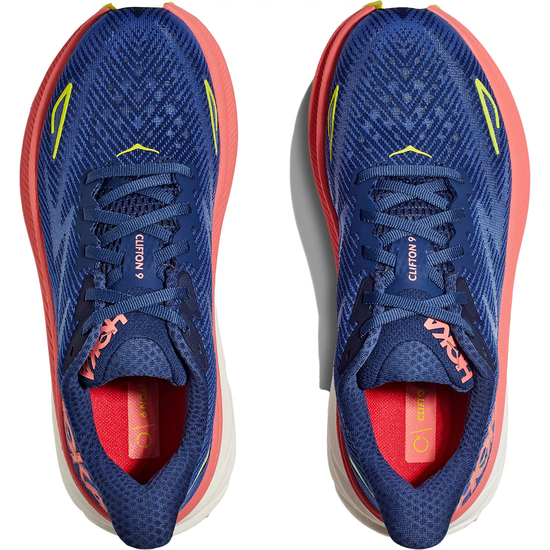 WOMEN'S HOKA CLIFTON 9 | EVENING SKY / CORAL
