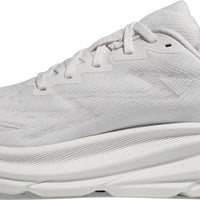 WOMEN'S HOKA CLIFTON 9 | WHITE / WHITE