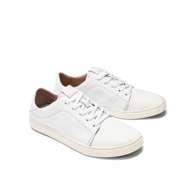 WOMEN'S OLUKAI PEHUEA LI ILI SNEAKER | WHITE