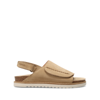WOMEN'S TAOS ABSTRACT SANDAL | WARM SAND SUEDE