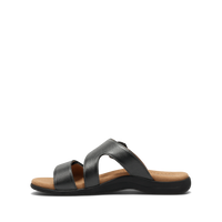 WOMEN'S TAOS WESTSIDE SANDAL | BLACK METALLIC