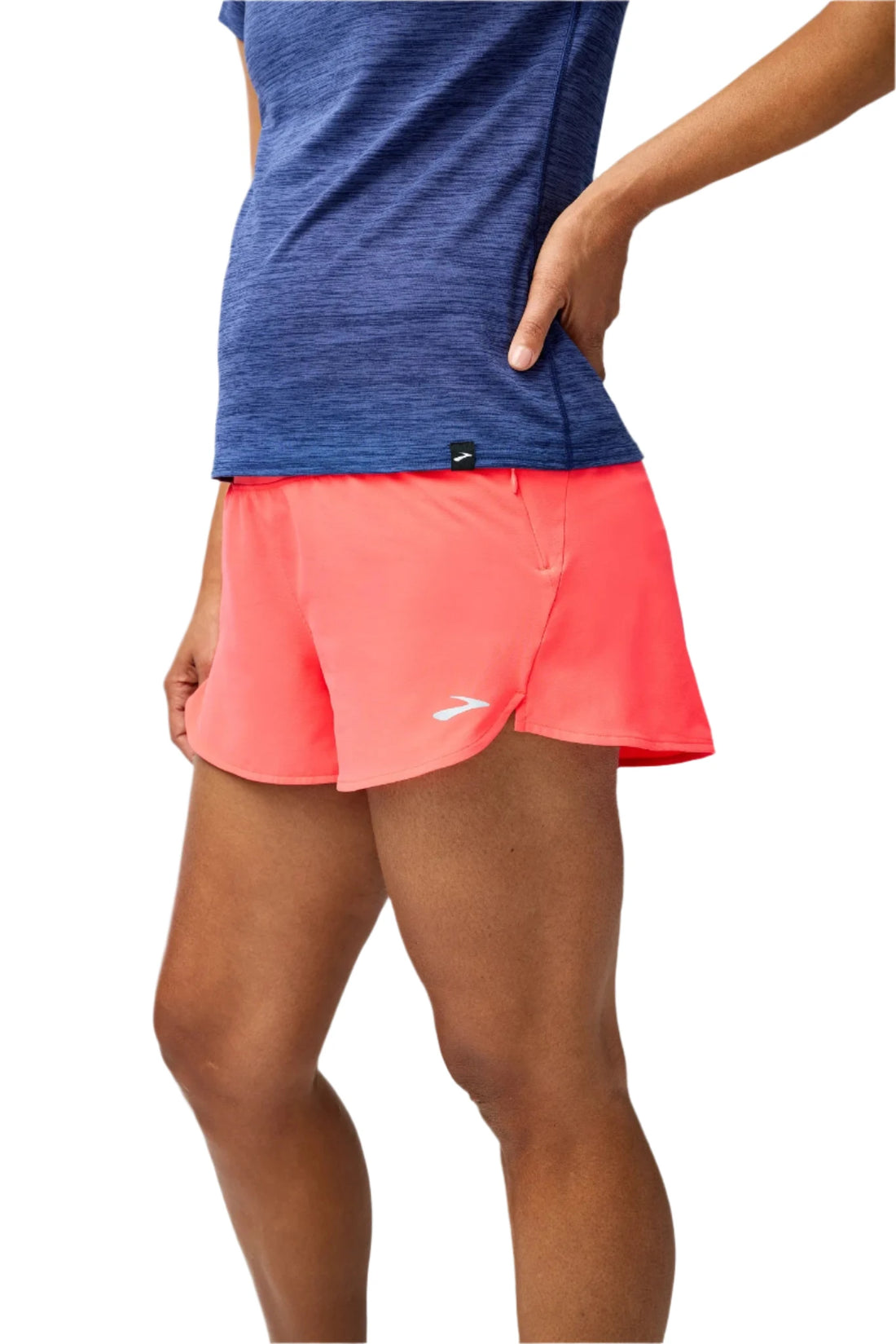 WOMEN'S BROOKS LUXE SHORT SLEEVE | HEATHER MIDNIGHT