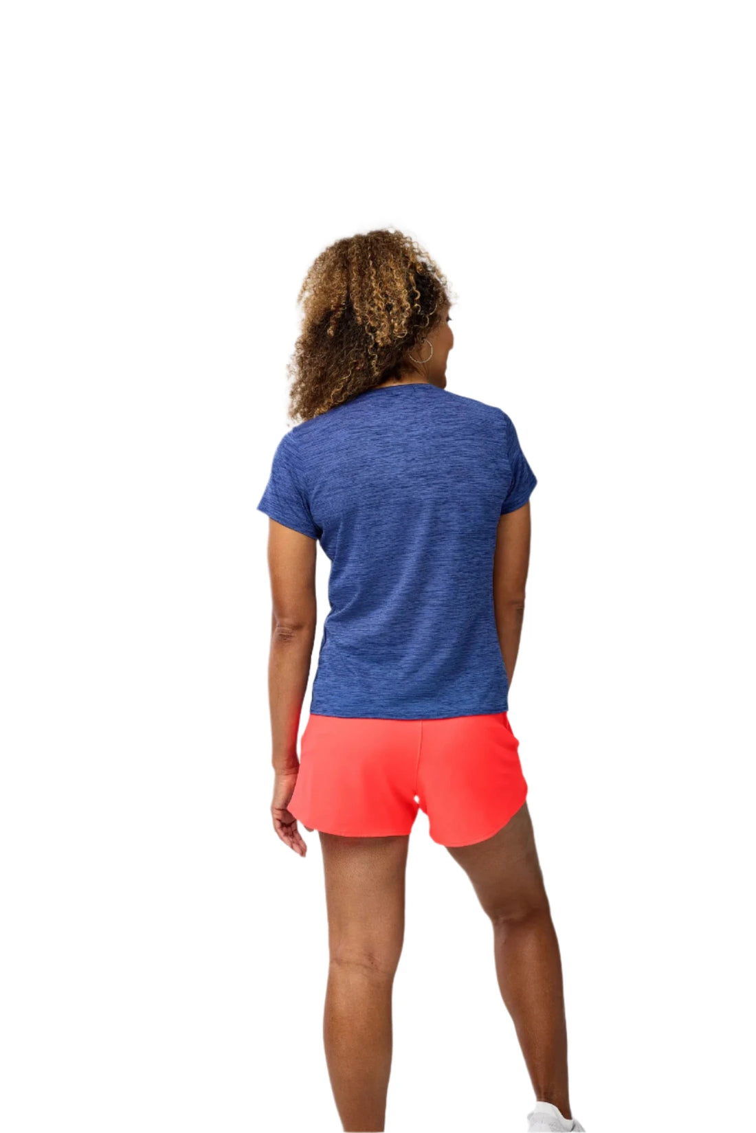 WOMEN'S BROOKS LUXE SHORT SLEEVE | HEATHER MIDNIGHT