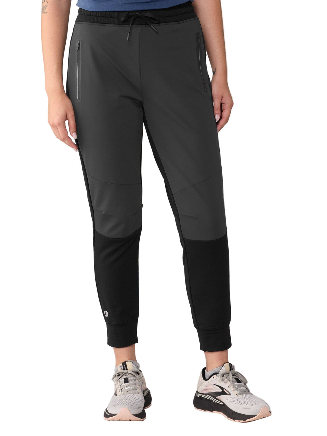 WOMEN'S SMARTWOOL ACTIVE FLEECE WIND PANT | BLACK