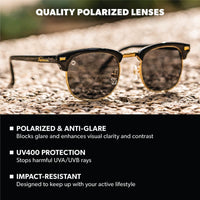 UNISEX KNOCKAROUND BROOKLINES | GLOSSY BLACK & GOLD