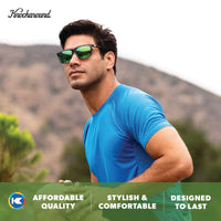 UNISEX KNOCKAROUND FAST LANES SPORT | CLEAR GREY / GREEN MOONSHINE