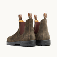 BLUNDSTONE UNISEX CHELSEA BOOTS | RUSTIC BROWN