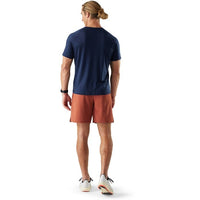 MEN'S SMARTWOOL ACTIVE LINED 7" SHORT | BURNT SIENNA