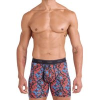 MEN'S QUEST QUICK-DRY MESH QUICK-DRY PERFORMANCE BOXER BRIEF 6" | HERITAGE WEAVE