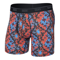 MEN'S QUEST QUICK-DRY MESH QUICK-DRY PERFORMANCE BOXER BRIEF 6" | HERITAGE WEAVE