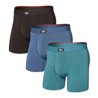 MEN'S SAXX VIBE XTRA SOFT COMFORT | SEASCAPE | INDIGO | DARK CHOCOLATE