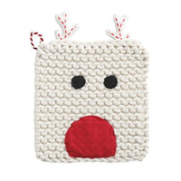 MUDPIE REINDEER CHRISTMAS POT HOLDER