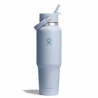 HYDRO FLASK 40 OZ WIDE MOUTH TRAVEL BOTTLE WITH FLEX STRAW CAP | SURF