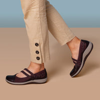 WOMEN'S AETREX ANNIE MARY JANE | BLACK