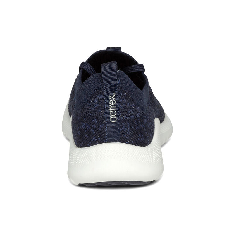 WOMEN'S AETREX CARLY SNEAKERS | NAVY