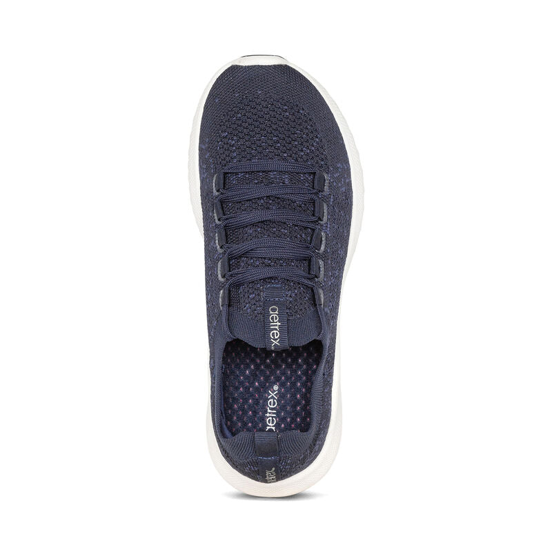 WOMEN'S AETREX CARLY SNEAKERS | NAVY