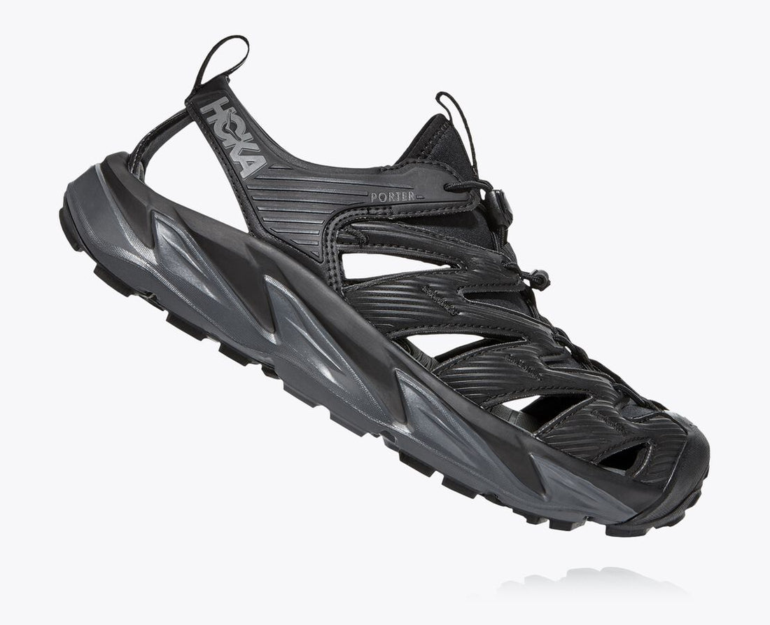 MEN'S HOKA HOPARA | BLACK / DARK SHADOW