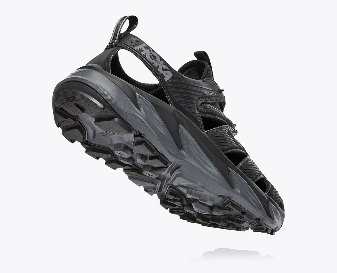 MEN'S HOKA HOPARA | BLACK / DARK SHADOW