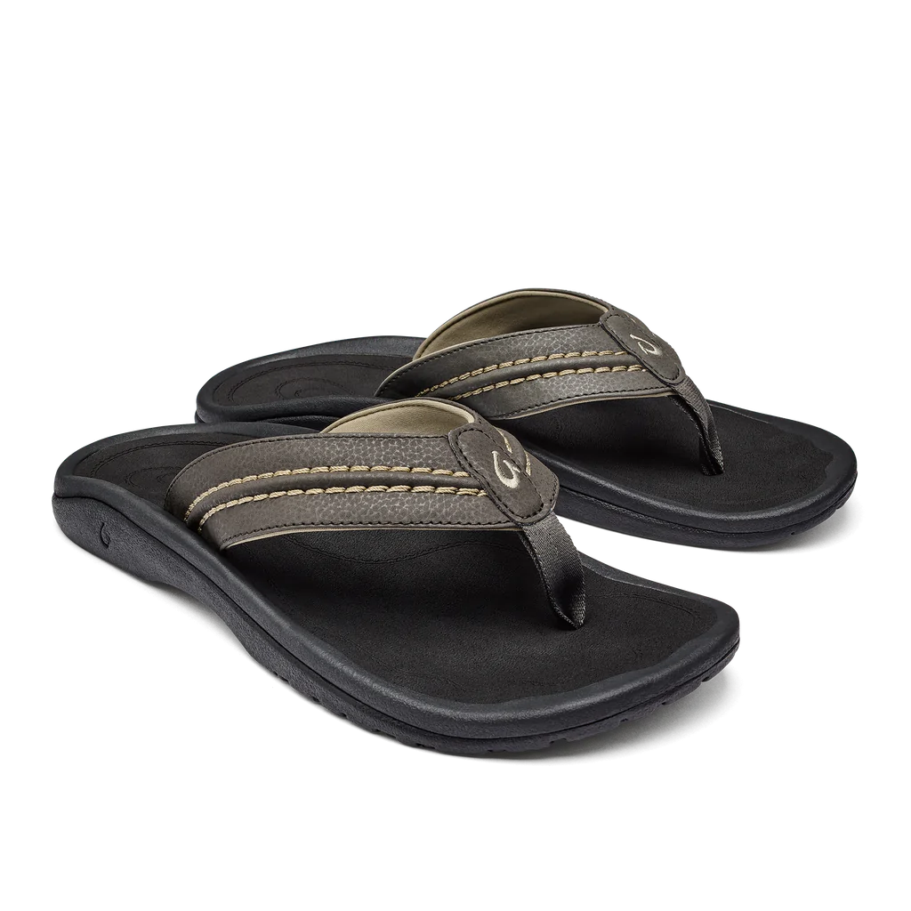 MEN'S OLUKAI HOKUA | KONA / ONYX