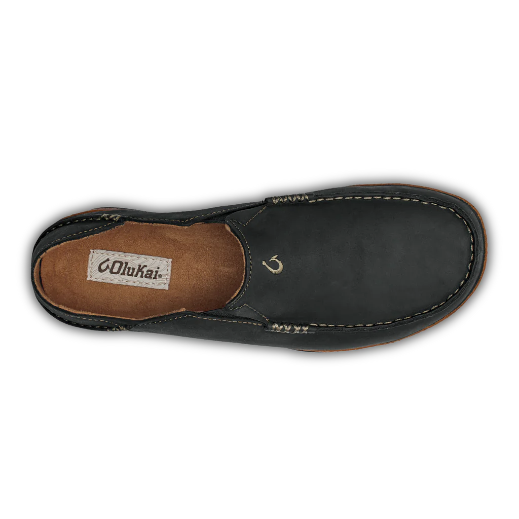 MEN'S OLUKAI MOLOA | BLACK / TOFFEE