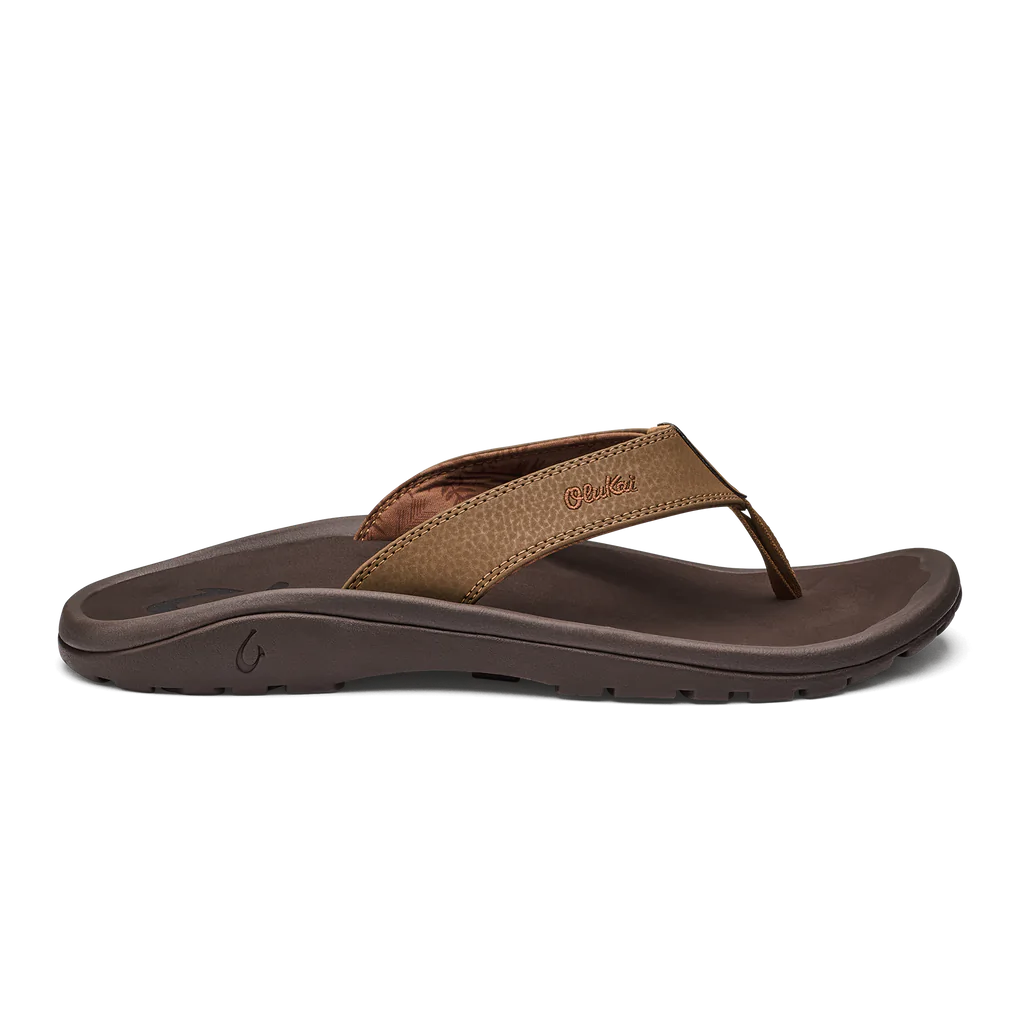 MEN'S OLUKAI 'OHANA | TAN / DARK JAVA