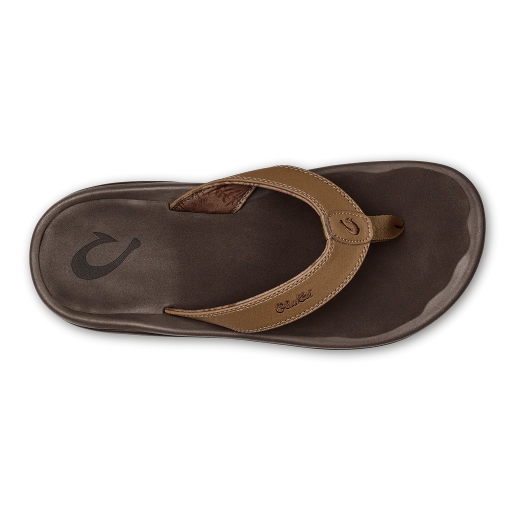 MEN'S OLUKAI 'OHANA | TAN / DARK JAVA