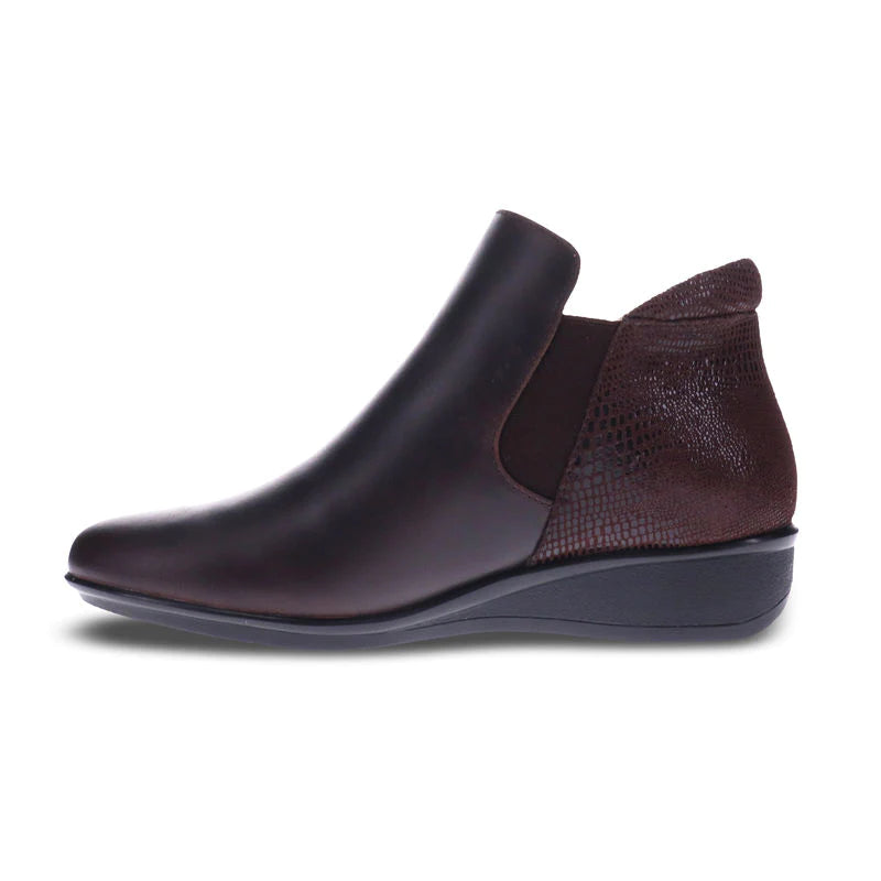 WOMEN'S REVERE DAMASCUS BOOT | ESPRESSO FRENCH / LIZARD