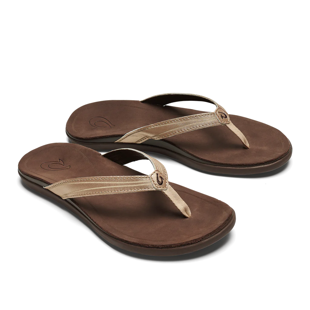 WOMEN'S OLUKAI 'AUKAI | COPPER / DARK JAVA