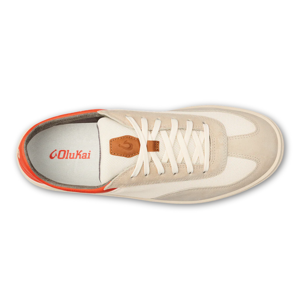 MEN'S OLUKAI PUNINI | OFF WHITE / MOLTEN ORANGE