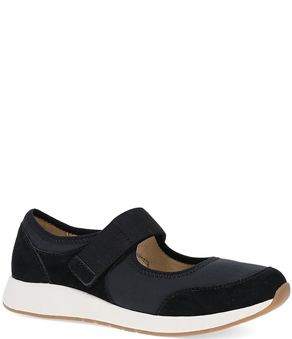 WOMEN'S DANSKO CAROLINA MARY JANE SNEAKERS | BLACK SUEDE