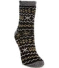 WOMEN'S UGG CRESSIDA COZY QUARTER SOCKS | BLACK MULTI