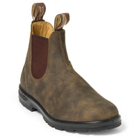 BLUNDSTONE UNISEX  CHELSEA BOOTS | RUSTIC BROWN