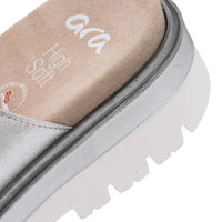 WOMEN'S ARA MARBELLA SLIDE SANDAL | SILVER