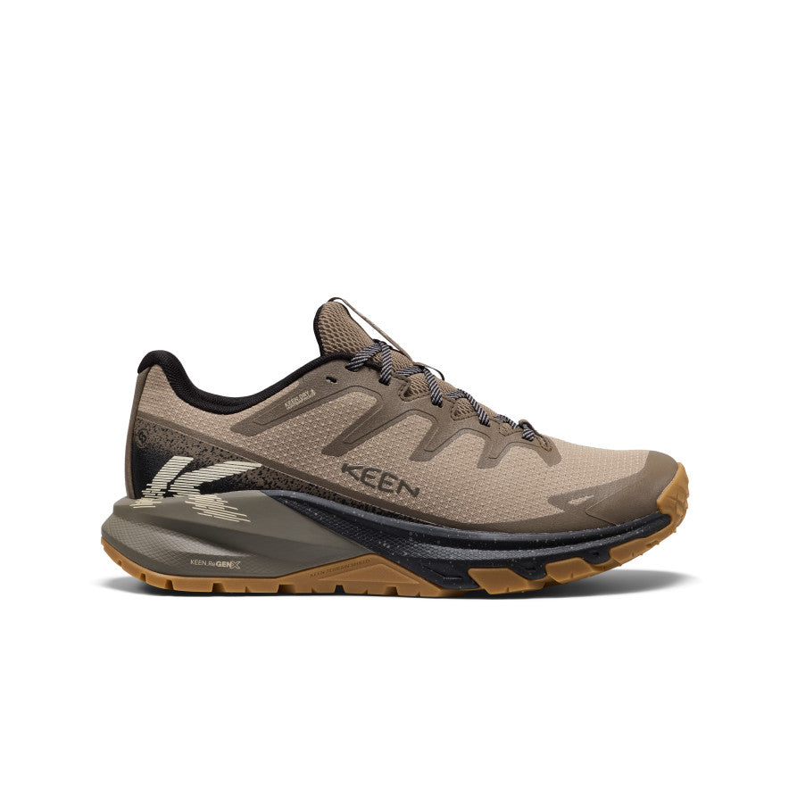 MEN'S KEEN TARGHEE APEX WATERPROOF HIKING SHOE | BRINDLE | CANTEEN