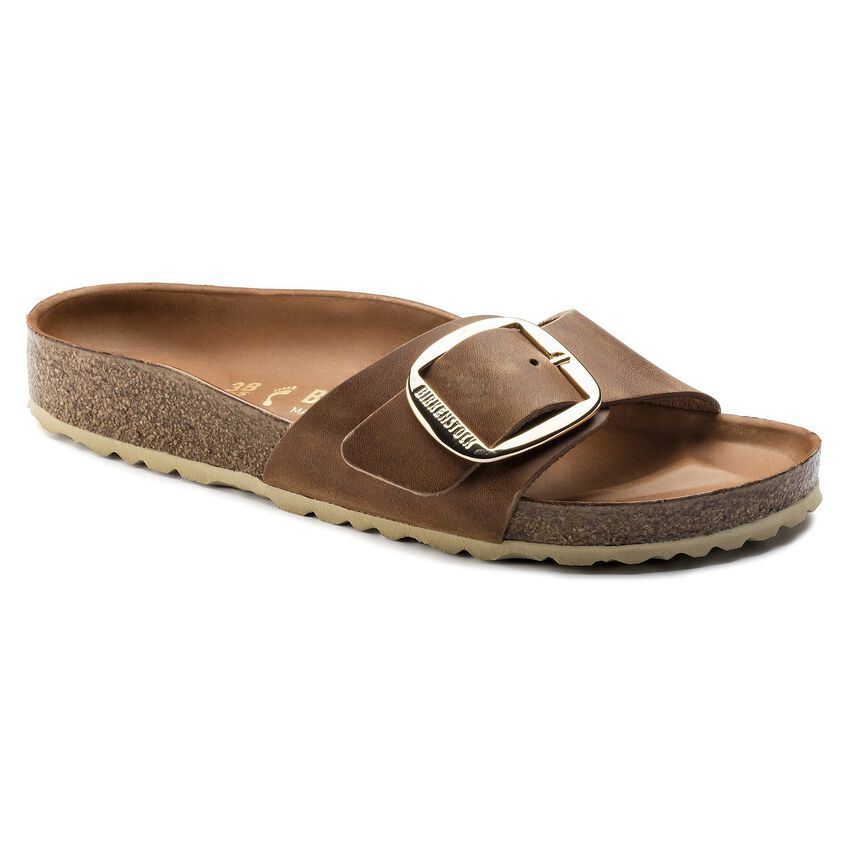 UNISEX BIRKENSTOCK MADRID BIG BUCKLE | COGNAC