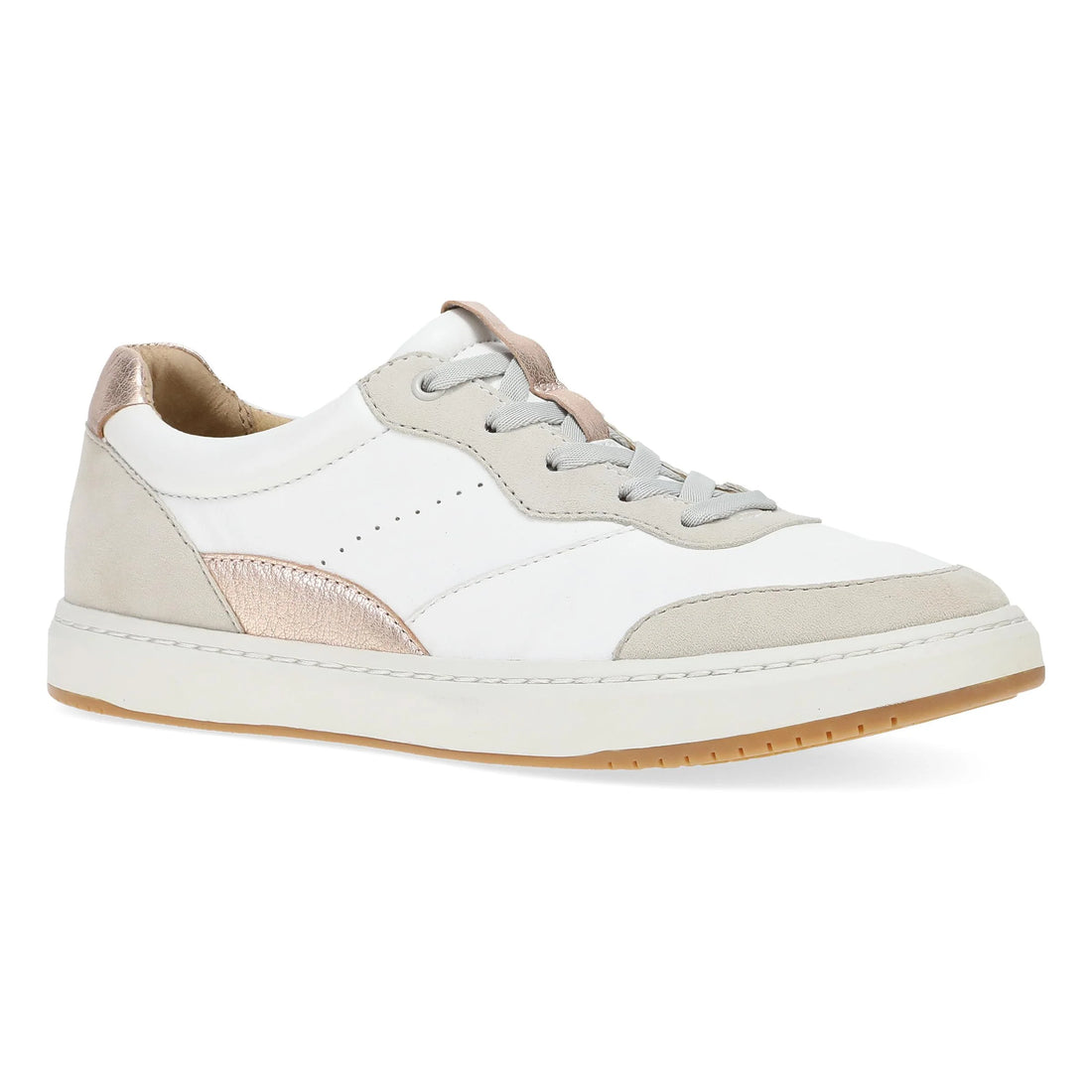 WOMEN'S DANSKO JOSEY | WHITE / ROSE GOLD NAPPA