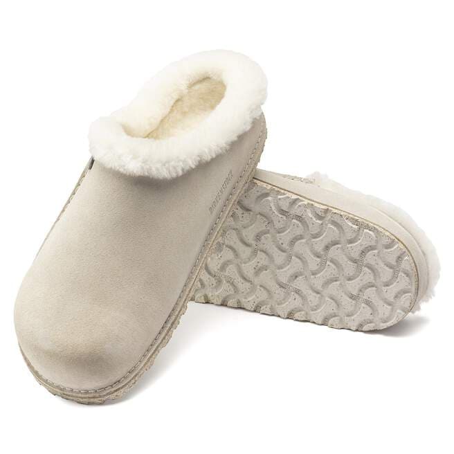 WOMEN'S BIRKENSTOCK ZERMATT PREMIUM SUEDE | ANTIQUE WHITE