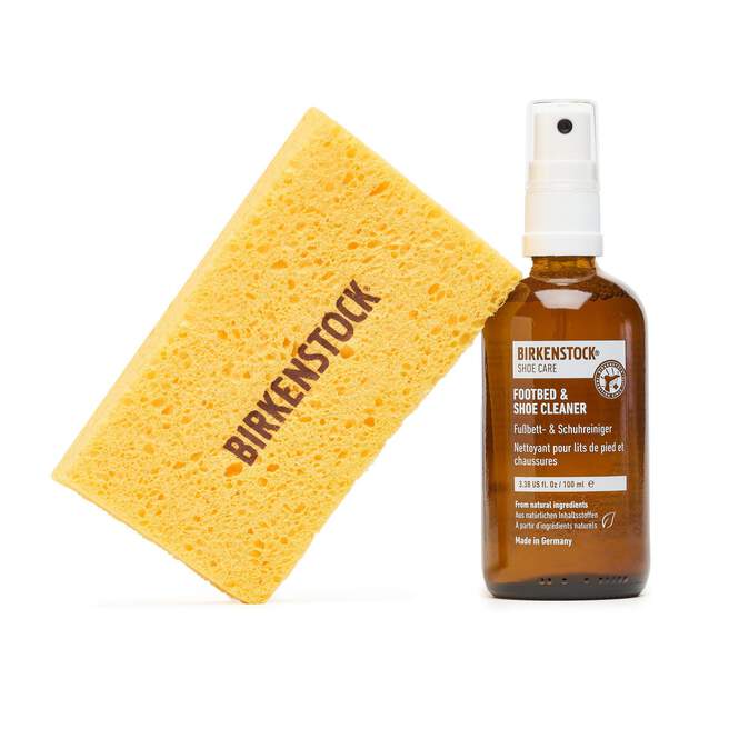 BIRKENSTOCK FOOTBED AND SHOE CLEANER INCLUDING SPONGE