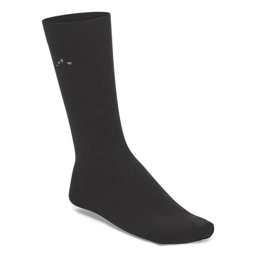 BIRKENSTOCK MEN'S COTTON RIBBED SOCKS | BLACK